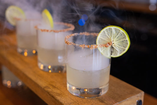 Smoked Skinny Margarita